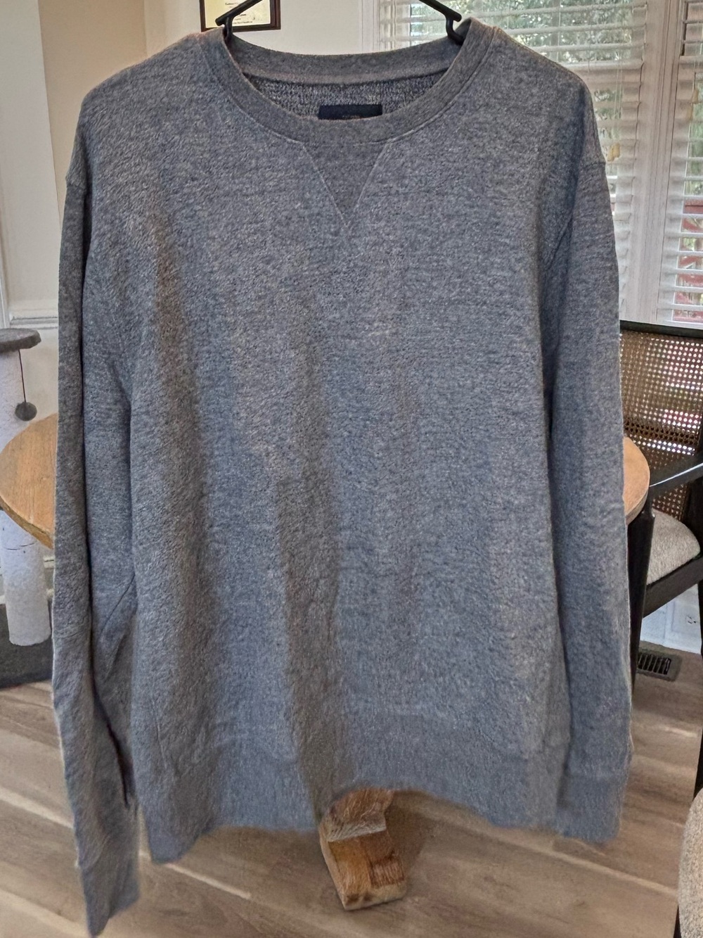 Lucky Brand Men's Gray Crewneck Sweater - Heathered Gray